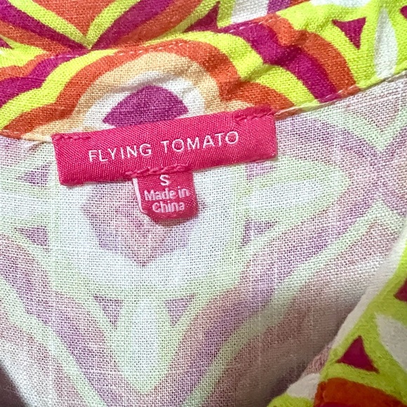 Flying Tomato High Low express yourself woven midi dress in Vibrant Yellow Small - Picture 2 of 9